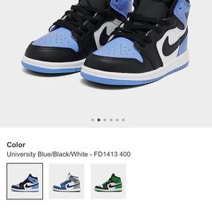 Jordans retros one OG gs sizes 6y